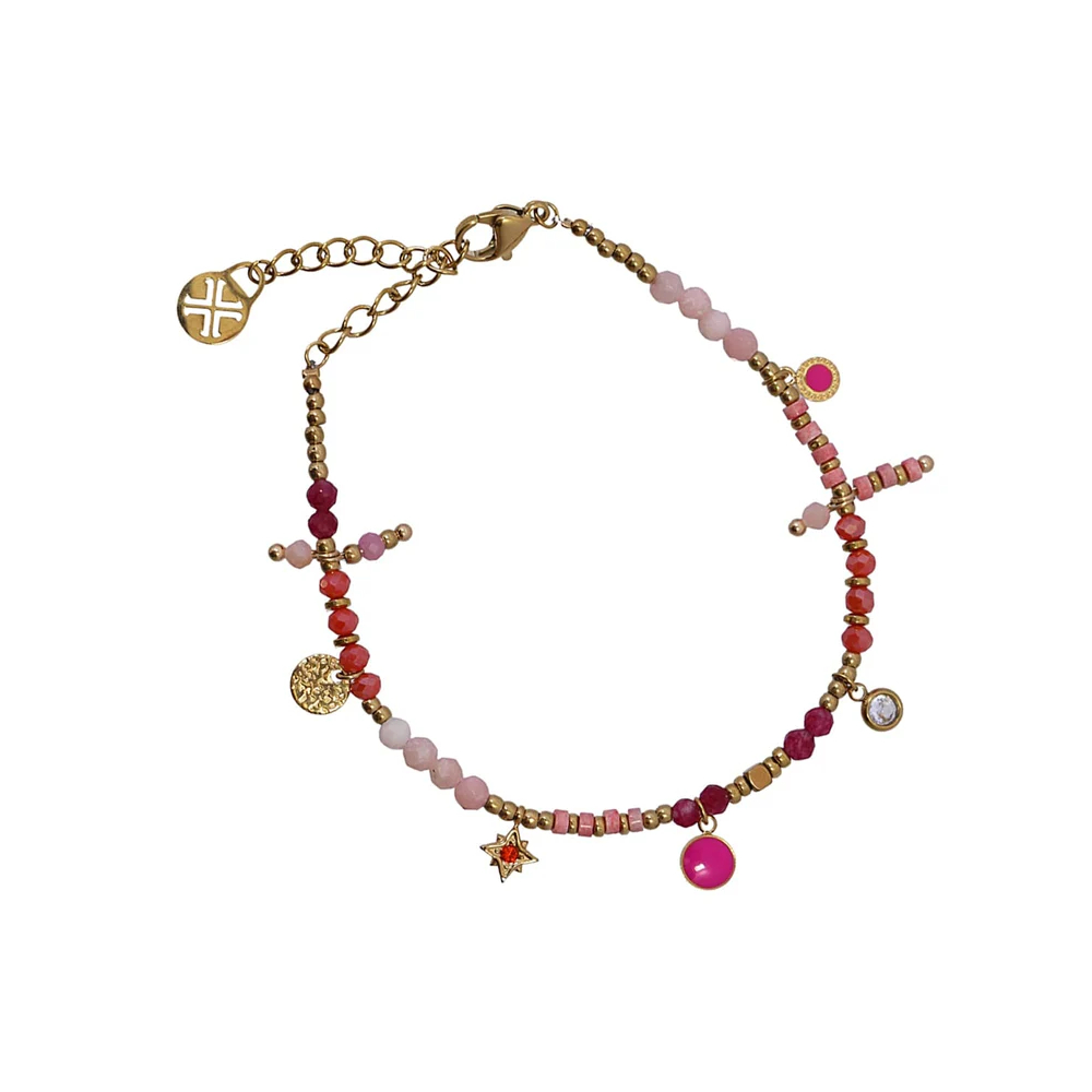 Anartxy bracelet made with crystal&beads