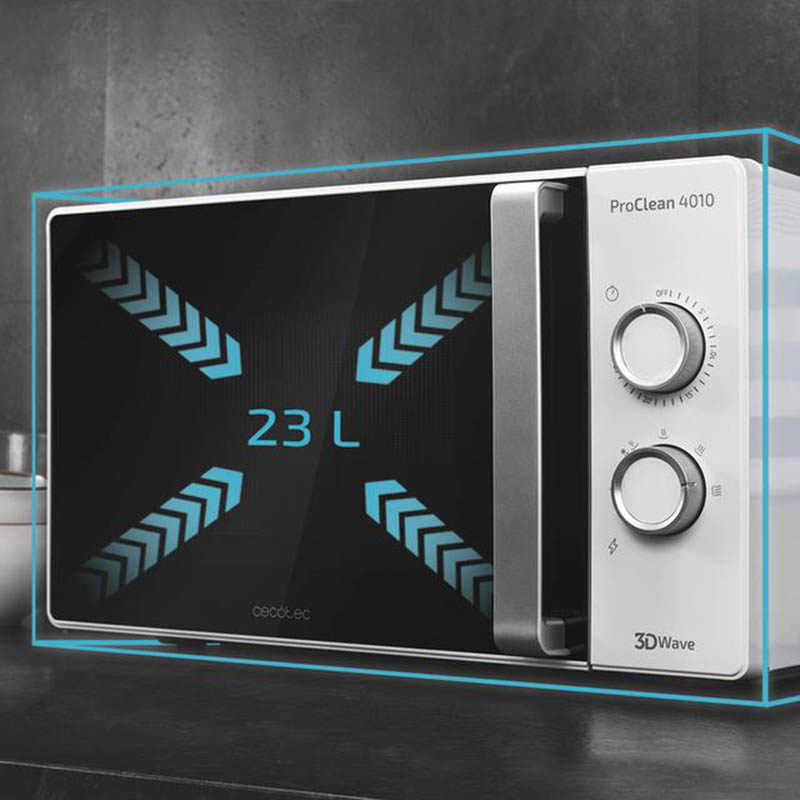 microondas cecotec 01546 23l 700w s/grill - Imagen 3