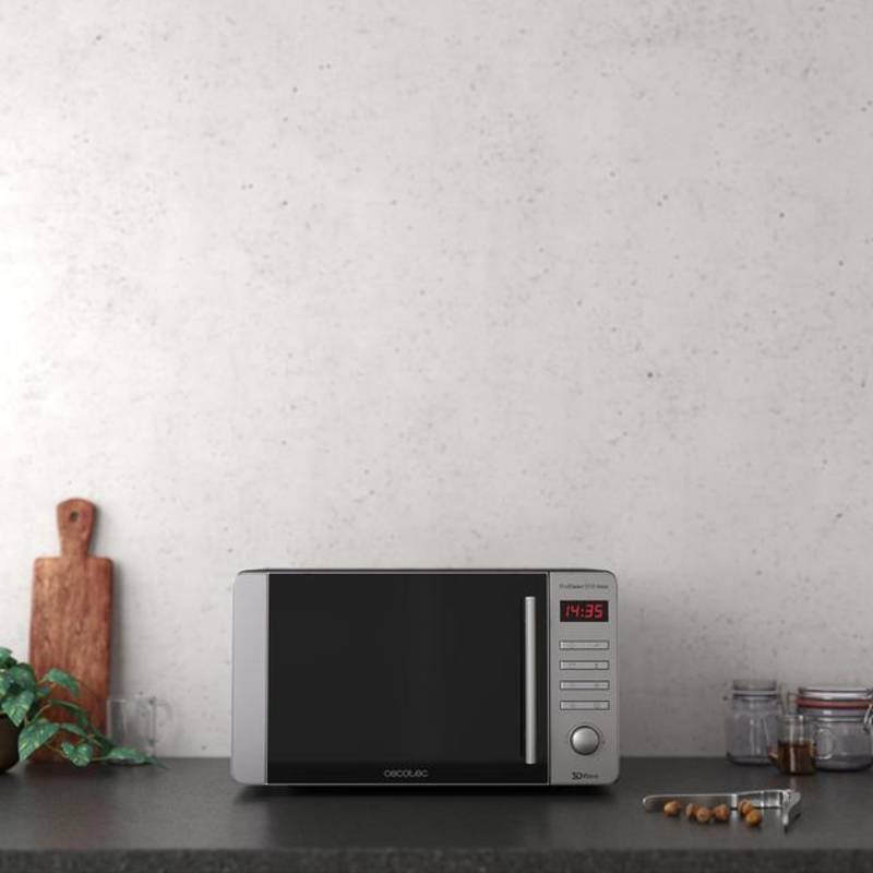 microondas cecotec 01535 20l grill inox digital - Imagen 2