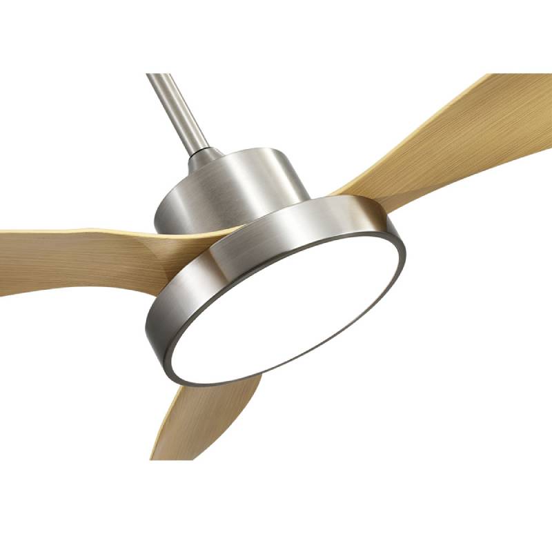 ventilador techo abrila 128591342 hayate niquel/haya 120cm - Imagen 2