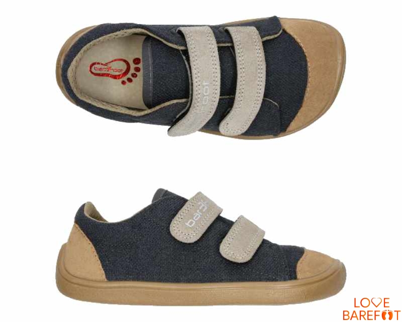 3F Bar3foot Zapatillas Respetuosas Veganas Elf Denim