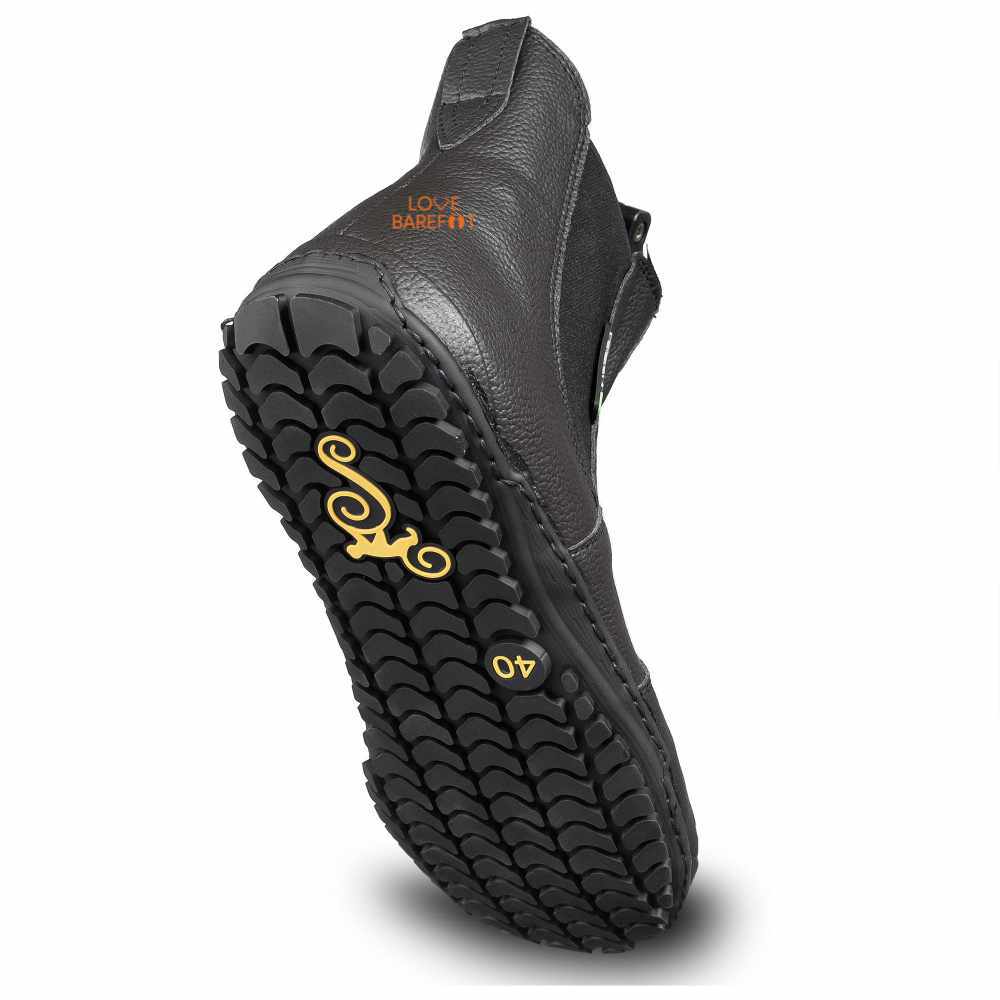 Magical Shoes Botines Respetuosos Chelsea Lupino Vegan Black - Imagen 5