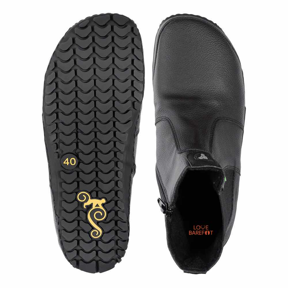 Magical Shoes Botines Respetuosos Chelsea Lupino Vegan Black - Imagen 2