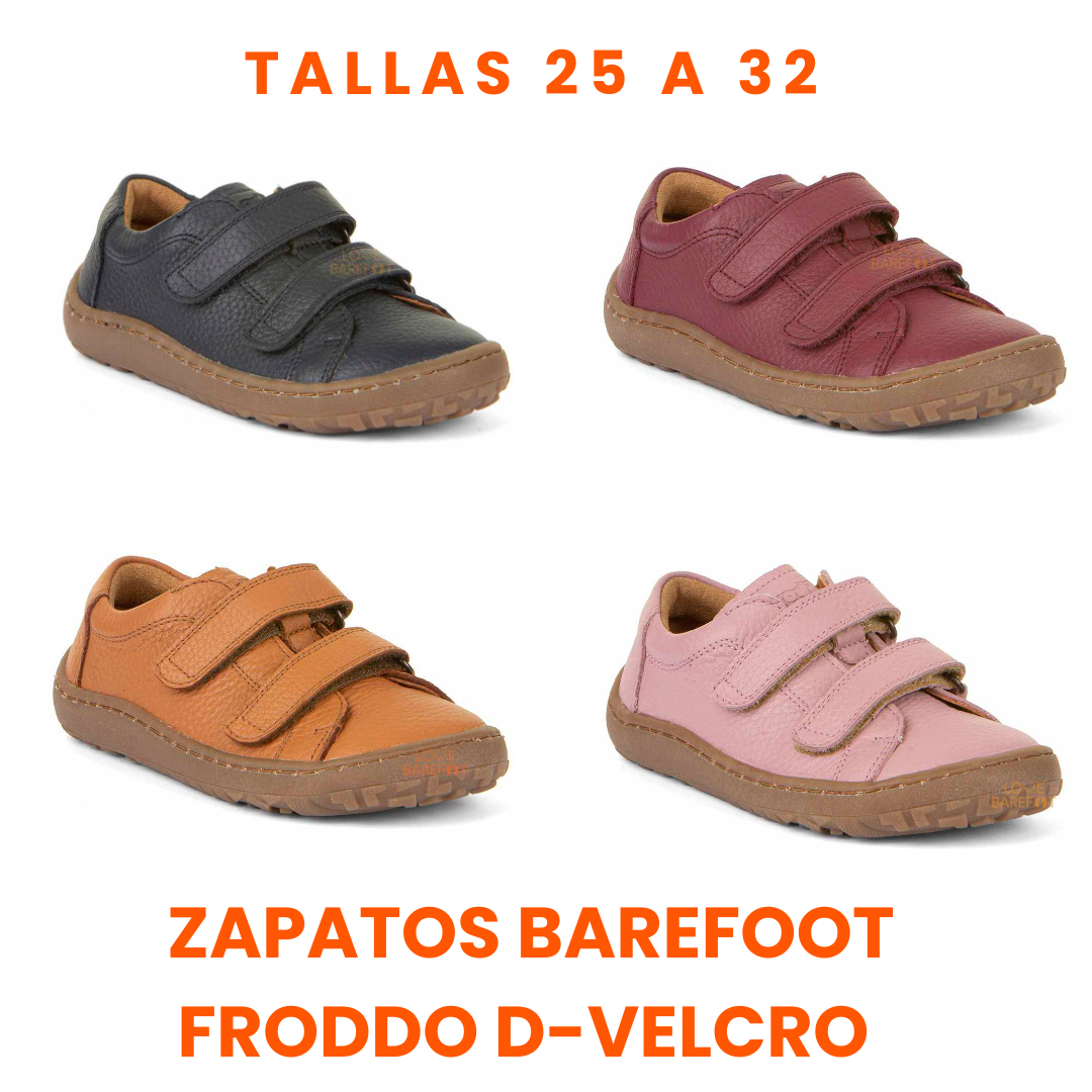 Calzado Barefoot Froddo Piel D-Velcro
