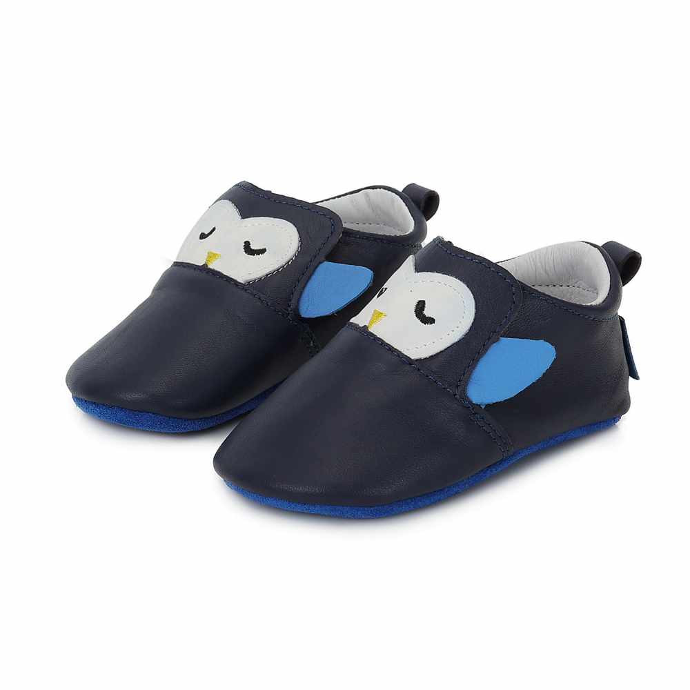 D.D.Step Zapatillas Suela Blanda Pingüino Marino