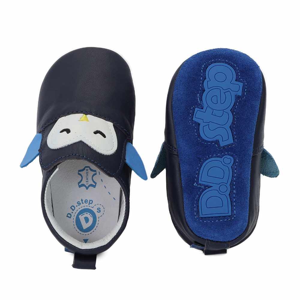 D.D.Step Zapatillas Suela Blanda Pingüino Marino - Imagen 3