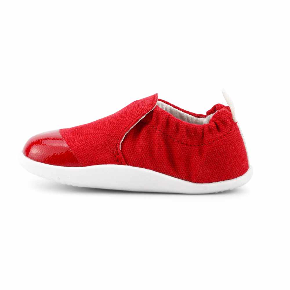 Bobux Xplorer Scamp Deportivas Respetuosas Lona Rojo - Imagen 3